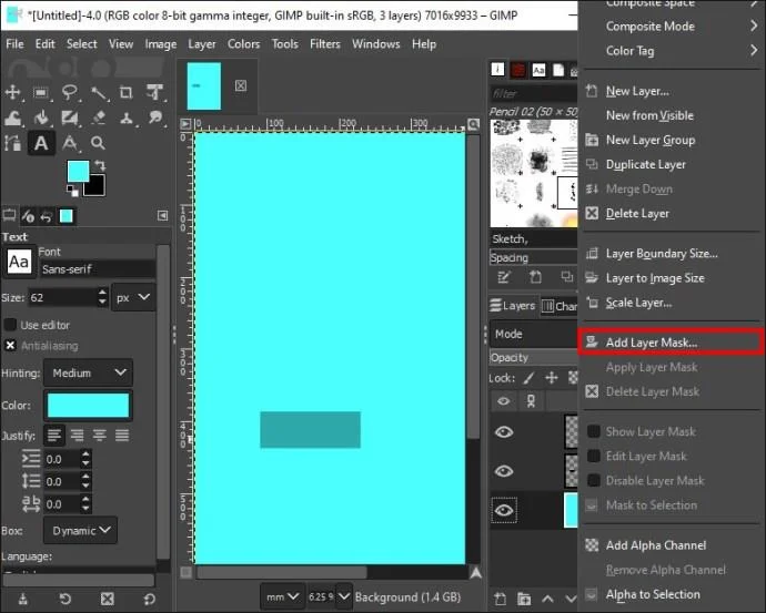 Как да направите ефект на блясък в GIMP