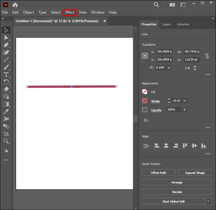 Как да създадете вълна в Illustrator