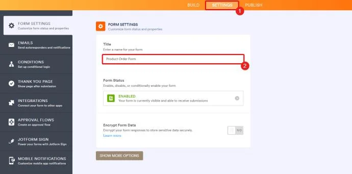 Как да създадете онлайн формуляр за поръчка