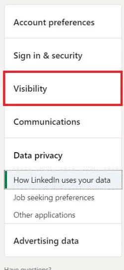 Πώς μπορώ να αλλάξω το προφίλ μου στο LinkedIn χωρίς να ειδοποιώ τις συνδέσεις;