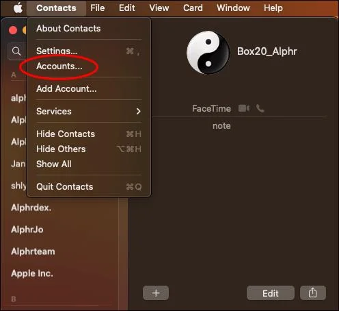 Как да коригирате контактите в IMessage, които не се показват на Mac