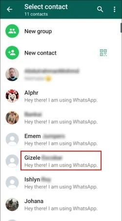 Πώς να διαγράψετε μια επαφή στο WhatsApp