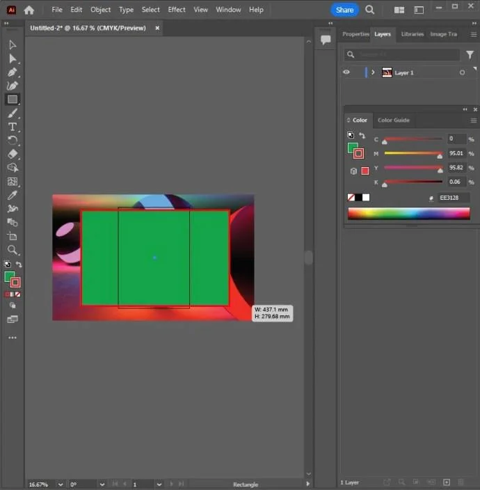 Как да трасирате изображение в Illustrator