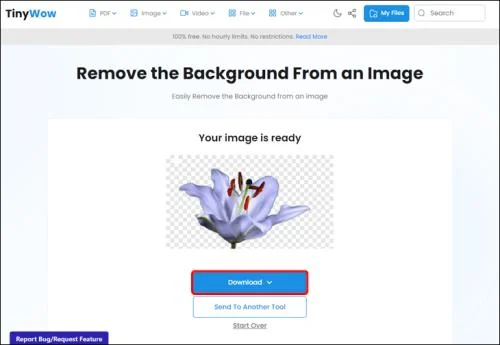 Как да премахнете фона от снимка във PhotoPea