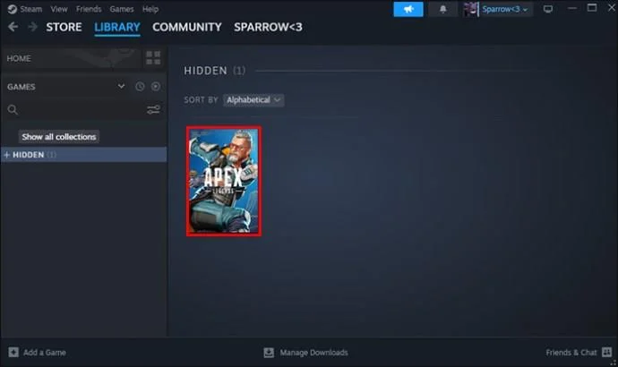 Jak skrýt hry před přáteli ve službě Steam