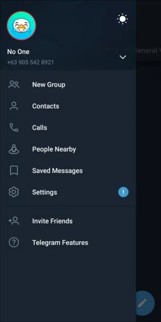 Πώς να διαγράψετε φωτογραφίες προφίλ στο Telegram