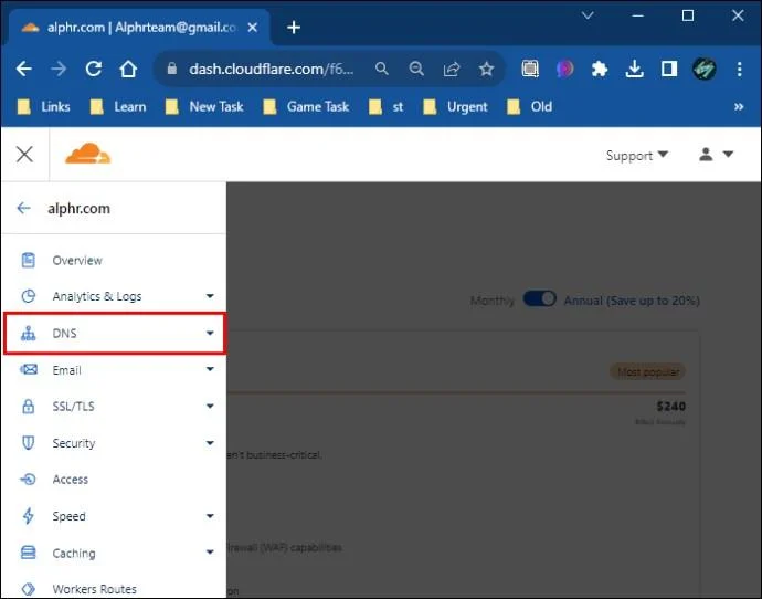 Cloudflare: Как да добавите TXT запис