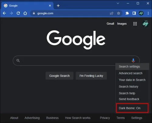 Как да изключите тъмен режим в Google Chrome
