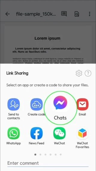 Πώς να στείλετε συνημμένα στο Facebook Messenger