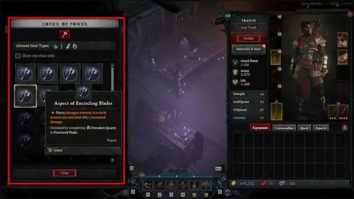 Как да използвате аспекти в Diablo 4