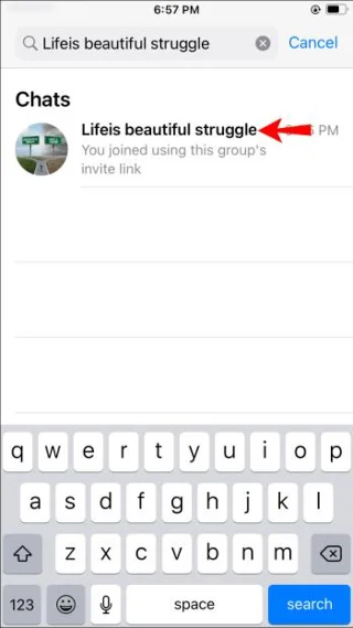Как да намерите група в WhatsApp