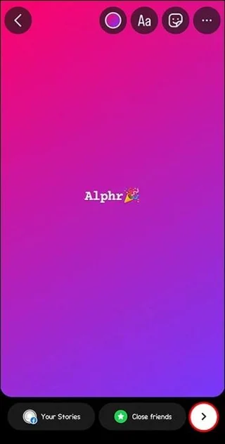 Πώς να προσθέσετε ένα φόντο στις ιστορίες Instagram