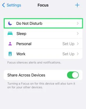 Πώς να απενεργοποιήσετε το Do Not Disturb στο iPhone