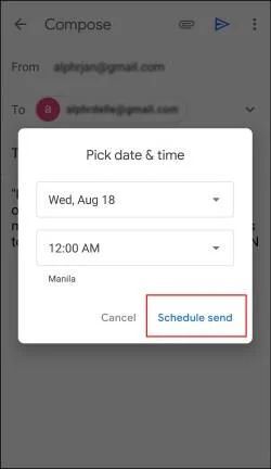 Как да насрочите имейл в Outlook