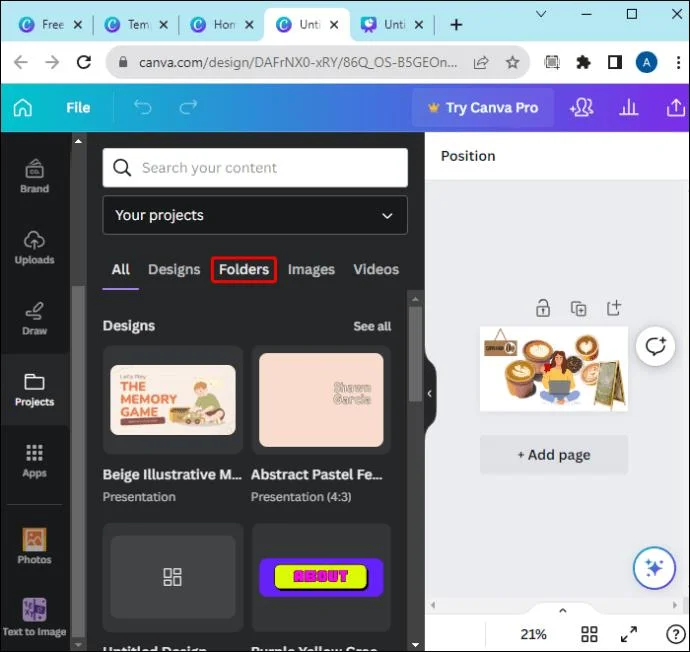 Как да споделите дизайн с вашия екип в Canva