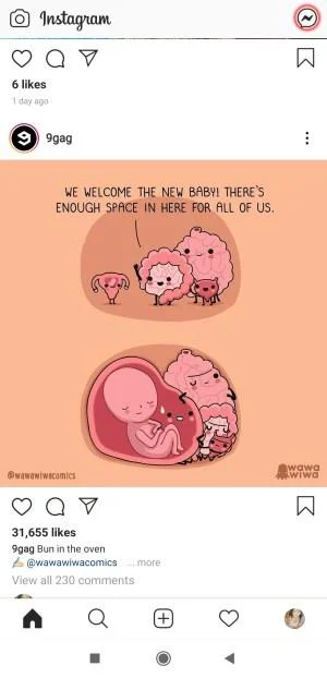 Jak zkontrolovat zprávy na Instagramu