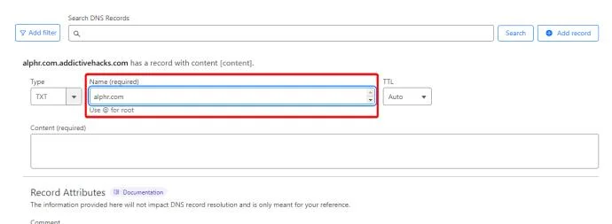 Cloudflare: Как да добавите TXT запис