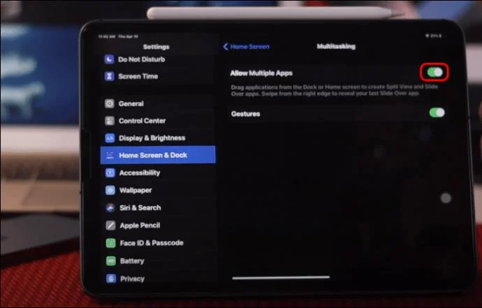 Как да използвате разделен екран на iPad