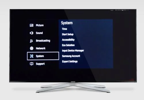 Как да промените езика на телевизор Samsung