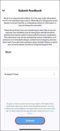 Πώς να χρησιμοποιήσετε το AI μου στο Snapchat