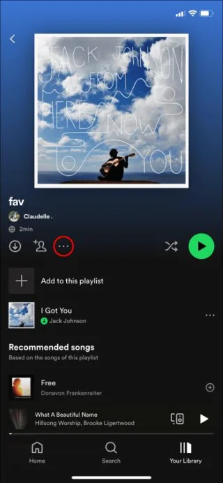 Как да добавите няколко песни към плейлист в Spotify