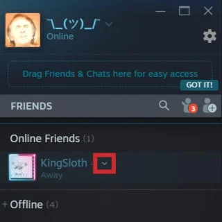 Как да се появите офлайн в Steam