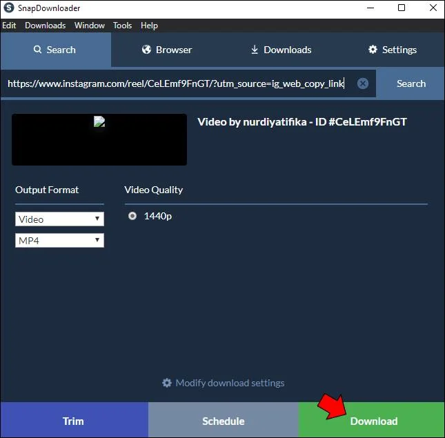 Как да изтеглите Instagram Reels