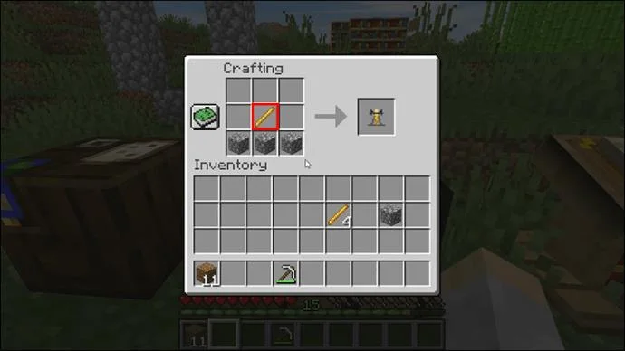 Minecraft: Как да си направим стойка за варене