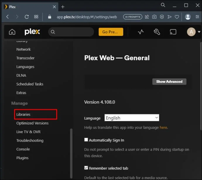 Как да добавите библиотека в Plex