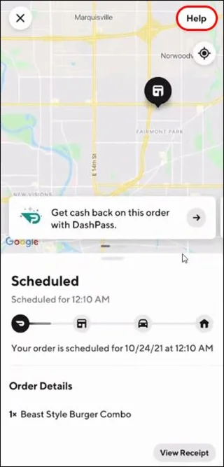DoorDash: Как да получите възстановяване