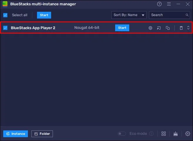 Как да изтриете главен екземпляр в BlueStacks