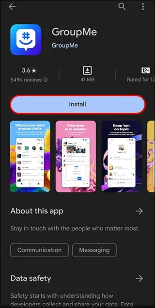 Как да коригирате невалидна връзка за споделяне в GroupMe