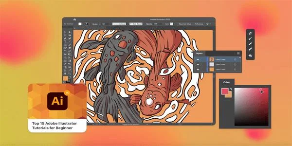 Как да направите текст във форма в Illustrator