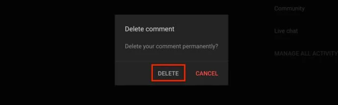 Как да изтриете всички коментари в YouTube
