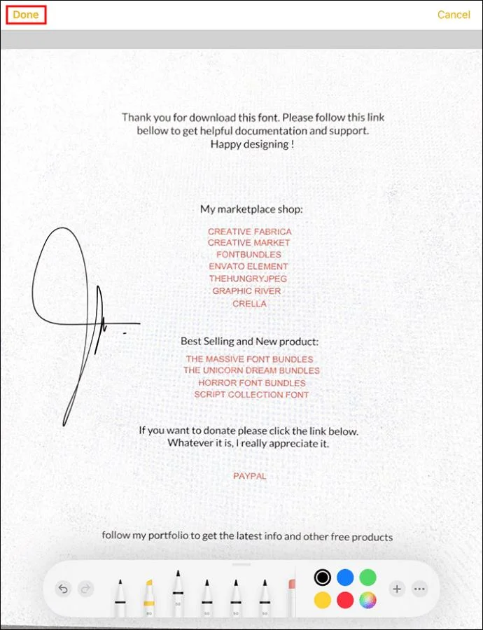 Πώς να σαρώσετε ένα έγγραφο σε PDF με τις σημειώσεις της Apple