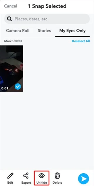 Πώς να δείτε τις αναμνήσεις στο Snapchat