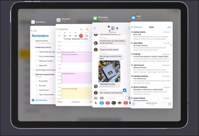 Как да използвате разделен екран на iPad