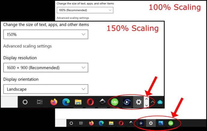 Hvernig á að stilla skjástærð í Windows 10