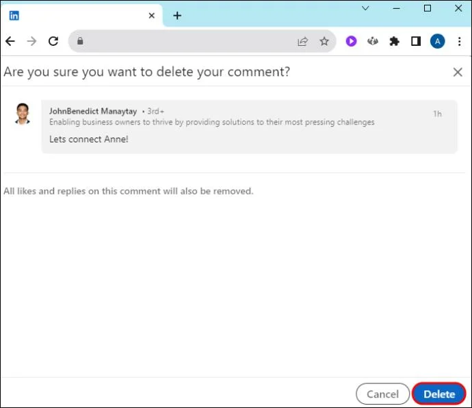 Πώς να διαγράψετε μια ανάρτηση από το LinkedIn