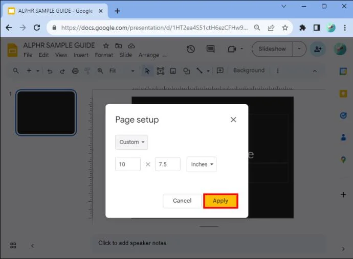 Как да използвате вертикално оформление в Google Презентации
