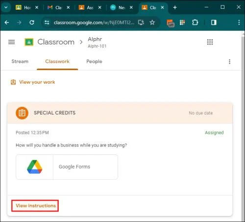 Как да предавате задачи в Google Classroom