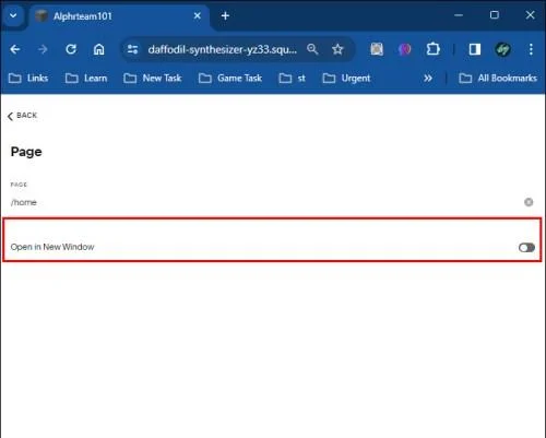 Как да добавите връзка в Squarespace
