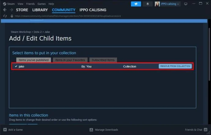Как да направите колекция в Steam
