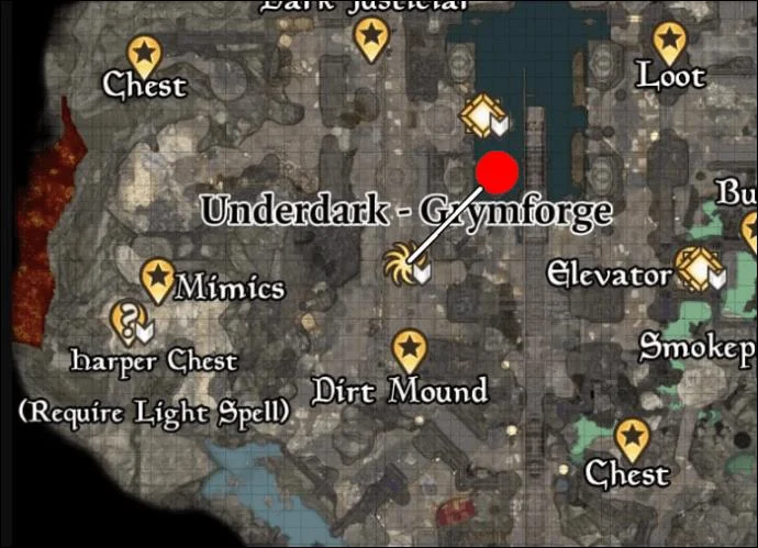 The Baldur'S Gate 3 Underdark Entrance