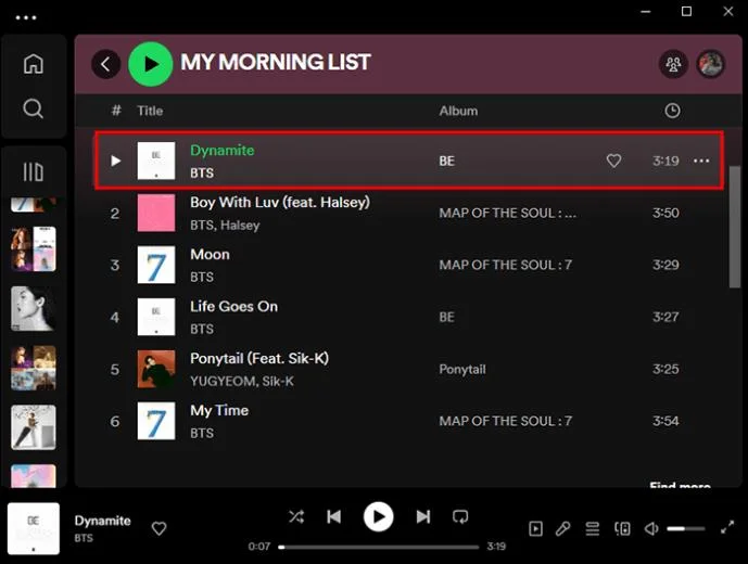 Как да добавите няколко песни към плейлист в Spotify