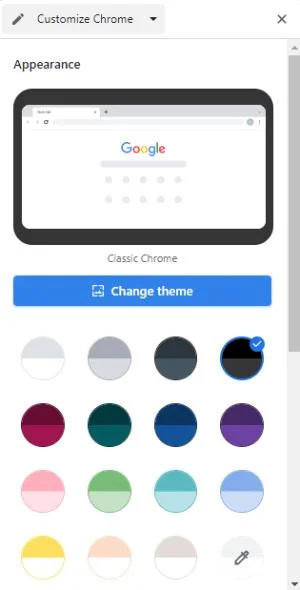 Как да промените цвета на раздела в Chrome