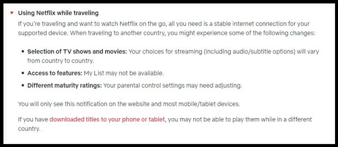 Как да получите американски Netflix, когато пътувате извън страната