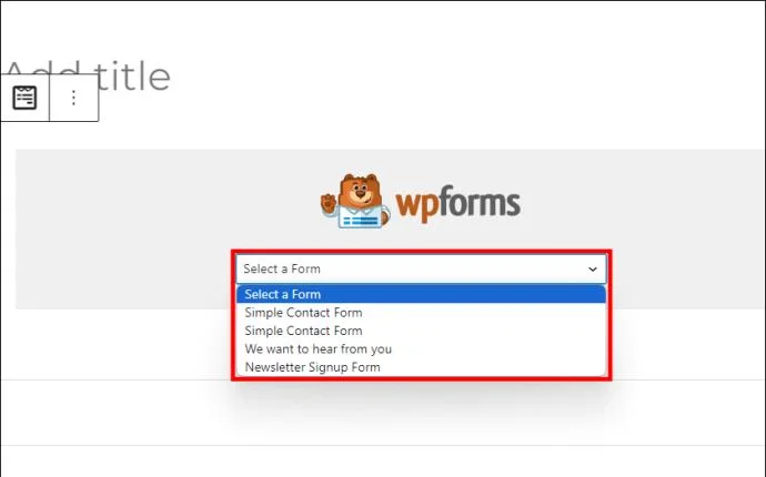 WordPress: Πώς να προσθέσετε μια φόρμα επικοινωνίας