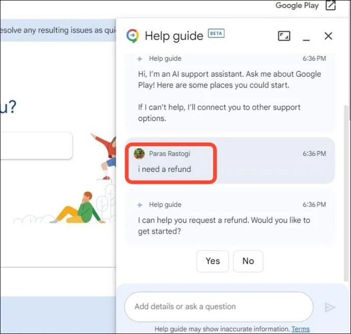 Google Play: Как да получите възстановяване