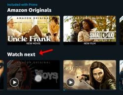 Как да премахнете вашата история и списък за гледане от Amazon Prime Video